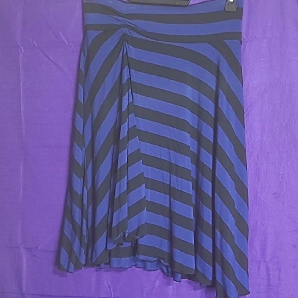 Dark Blue and black skirt